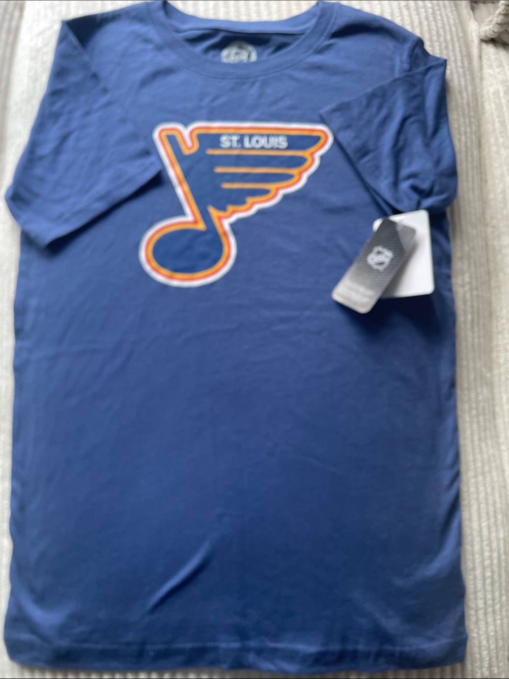 NHL St. Louis Blue Short Sleeve Logo Tee